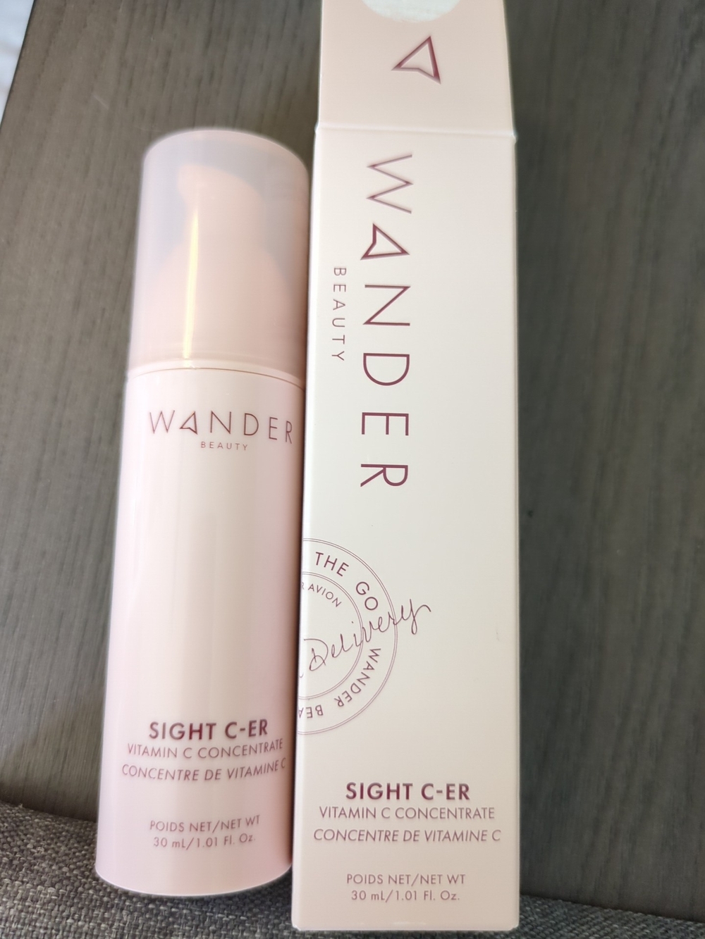 Wander Beauty Sight C-ER Vitamin C Concentrate - Pale Pink Bottle